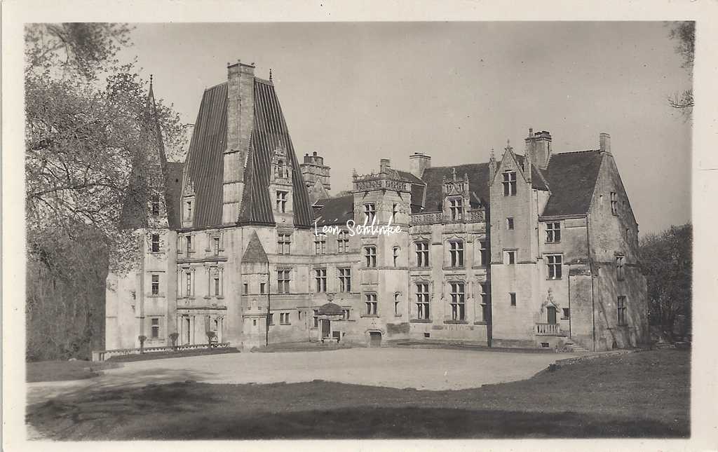 14-Fontaine-Henry - Le Château (Carte-photo)