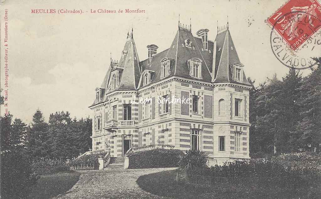 14-Meulles - Château de Montfort (P.Bunel)