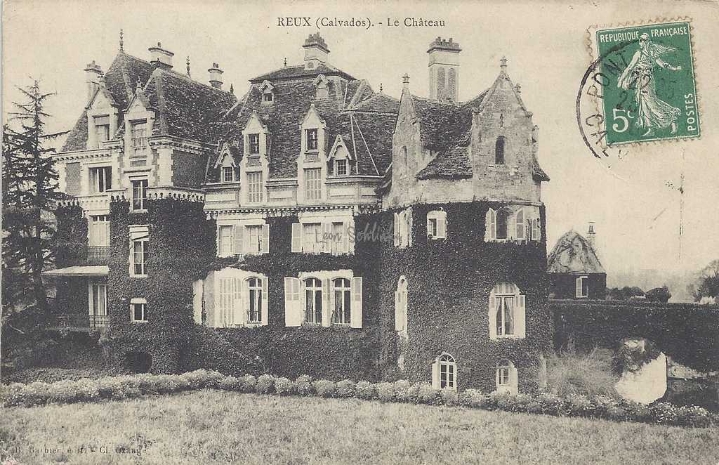 14-Reux - Le Château (R.Barbier)
