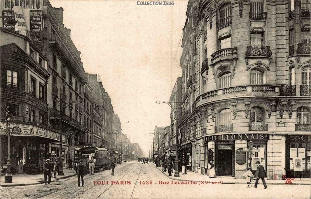 1439 - Rue Lecourbe