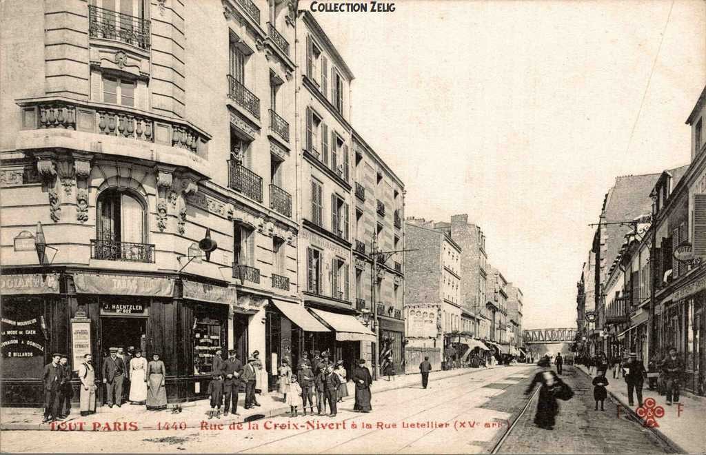1440 - Rue de la Croix-Nivert à la Rue Letellier