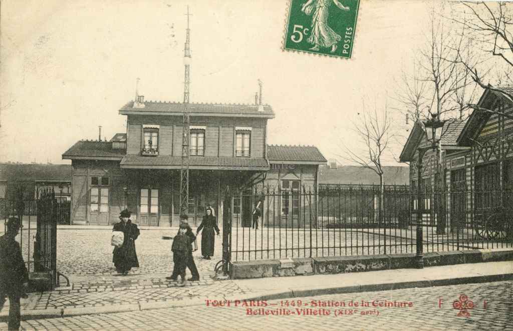 1449 - Station de la Ceinture Belleville-Villette