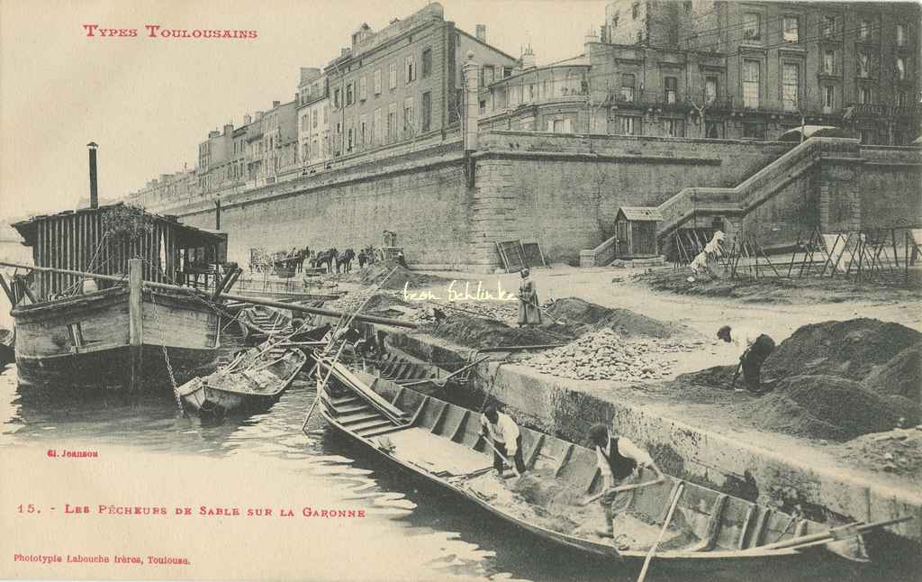 15 - Les Pêcheurs de Sable sur la Garonne