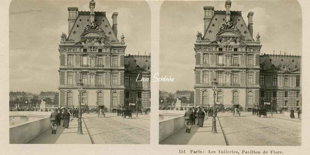 151 - Paris - Les Tuileries, Pavillon de Flore