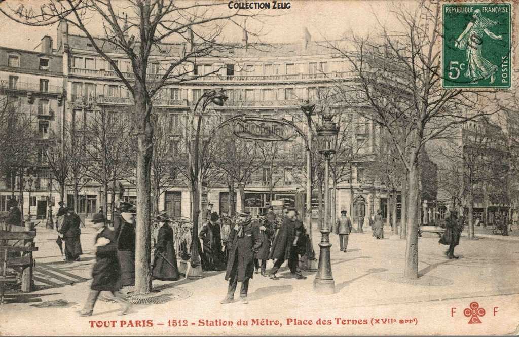 1512 - Station du Métro, Place des Ternes