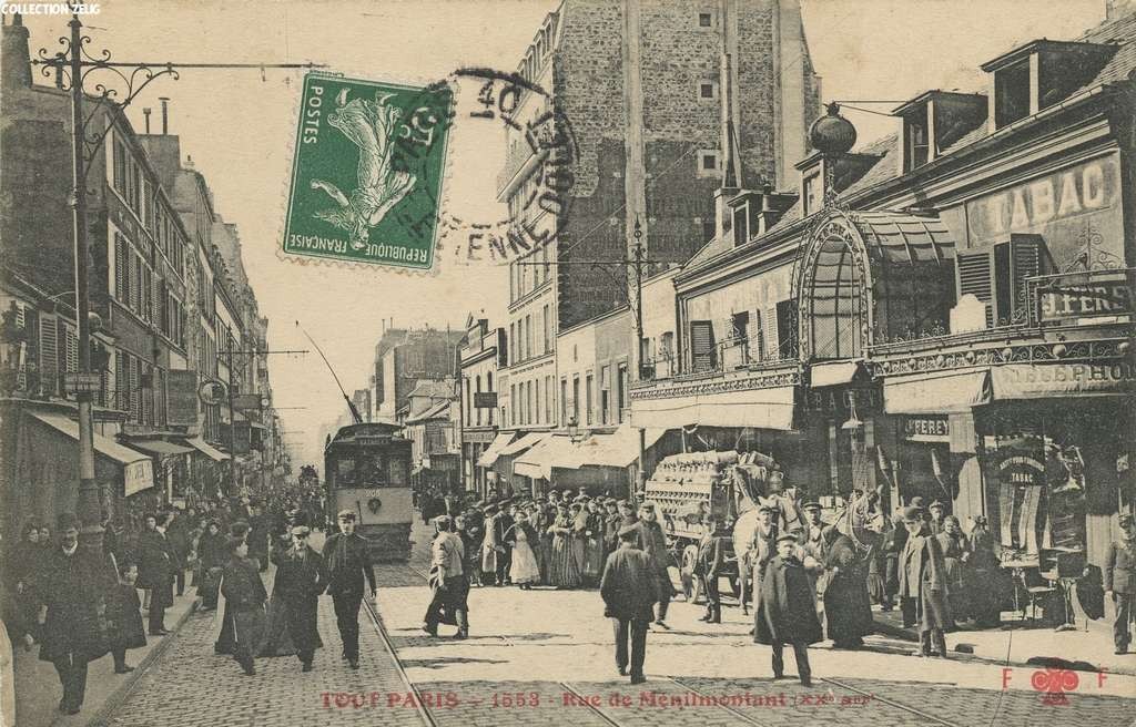 1553 - Rue de Ménilmontant