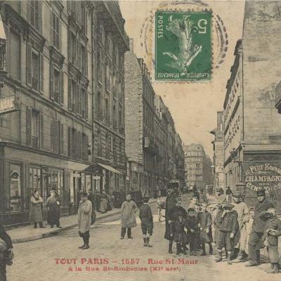 1557 - Rue Saint-Maur à la Rue Saint-Ambroise