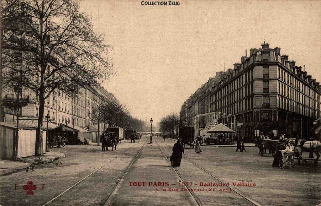 1577 - Boulevard Voltaire à la Rue Chevreul