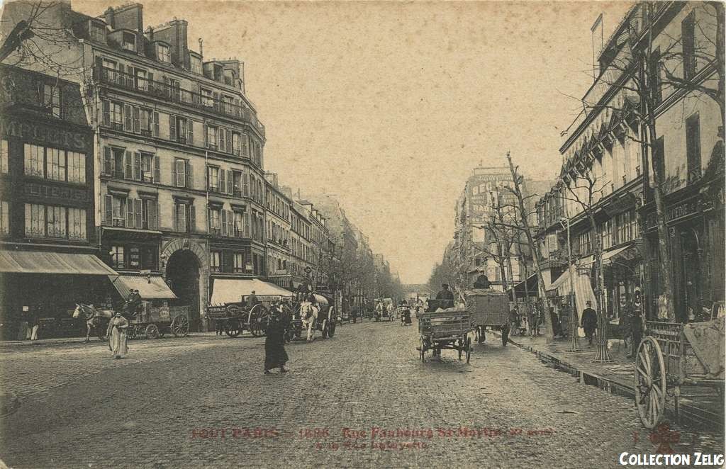 1586 - Rue du Faubourg St-Martin à la Rue Lafayette