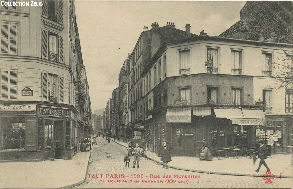 1589 - Rue des Moronites au Boulevard de la Villette