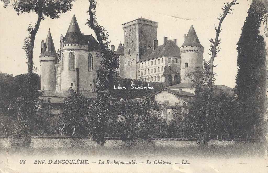 16-La Rochefoucauld - Le Château (LL 98)