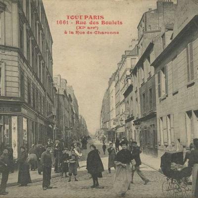 1661 - Rue des Boulets à la Rue de Charonne