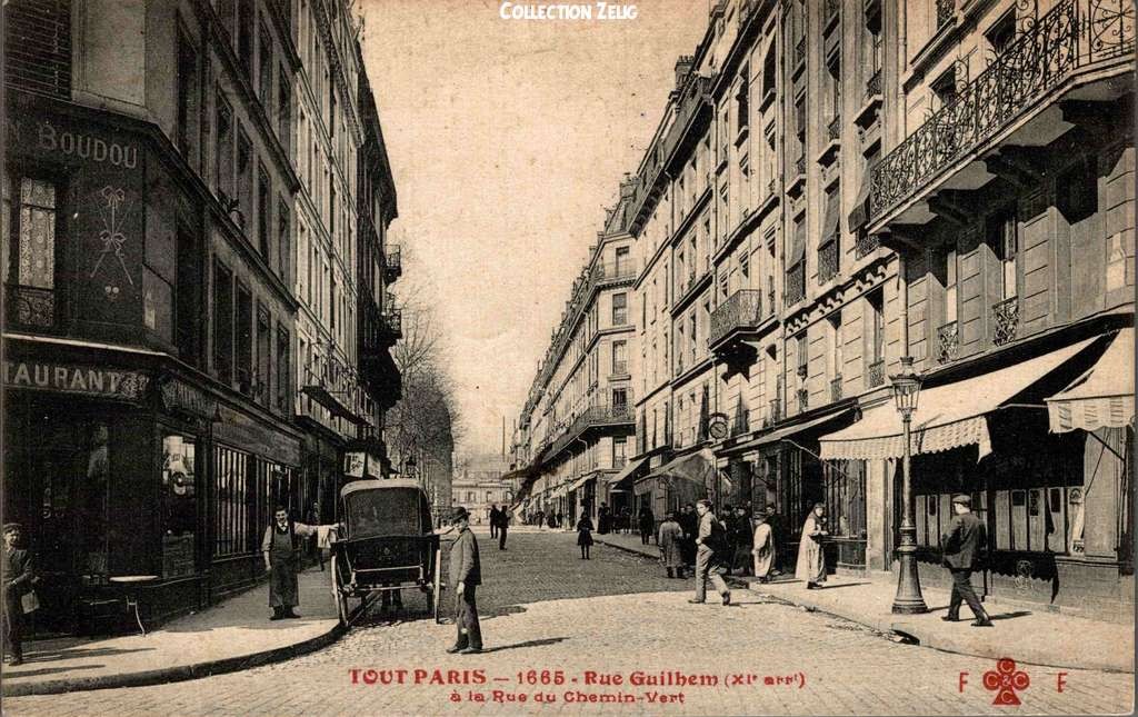 1665 - Rue Guilhem à la Rue du Chemin-Vert