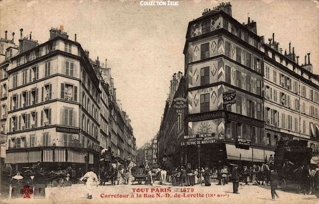 1679 - Carrefour de la Rue Notre-dame de Lorette