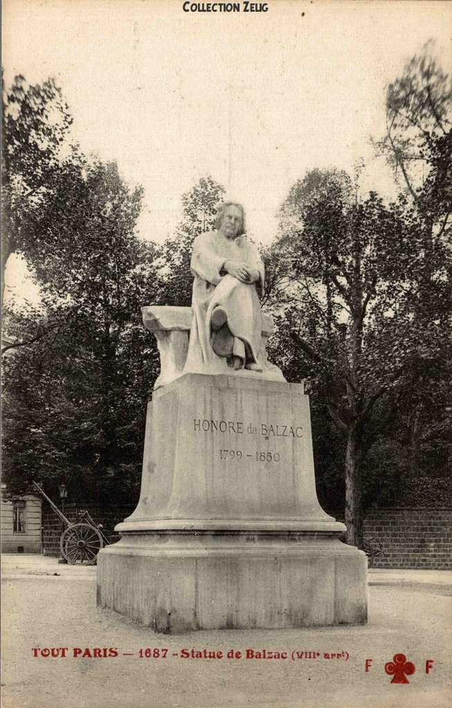 1687 - Statue de Balzac