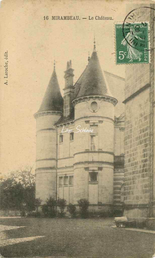 17-Mirambeau - Le Château (A.Laroche 16)