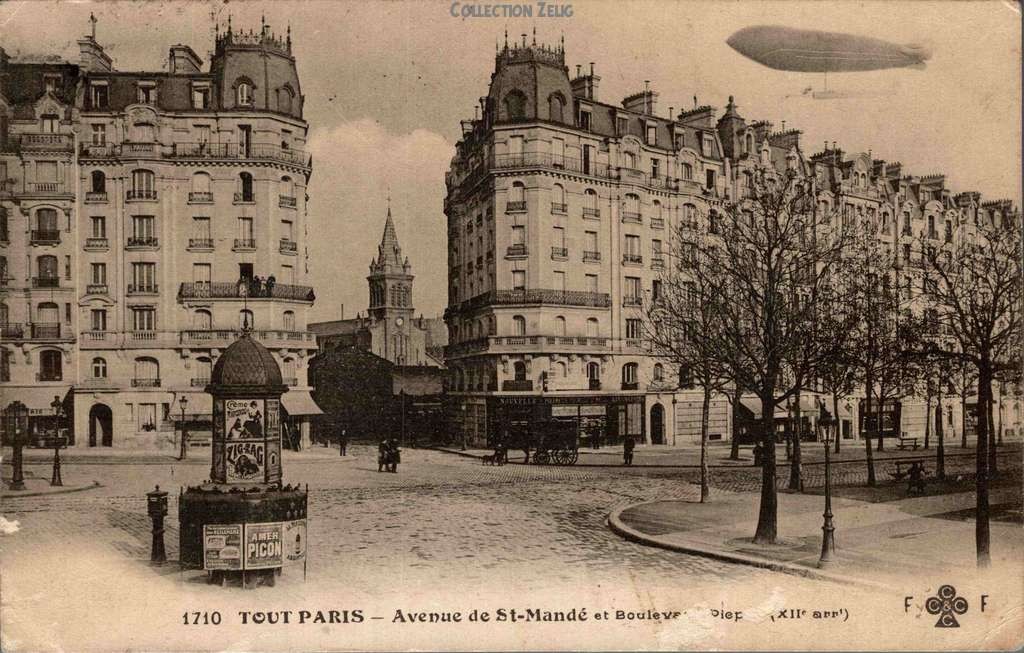 1710 - Avenue de St-Mandé et Boulevard de Picpus