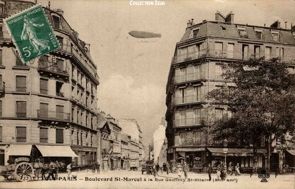 1736 - Boulevard St-Marcel à la Rue Geoffroy-St-Hilaire