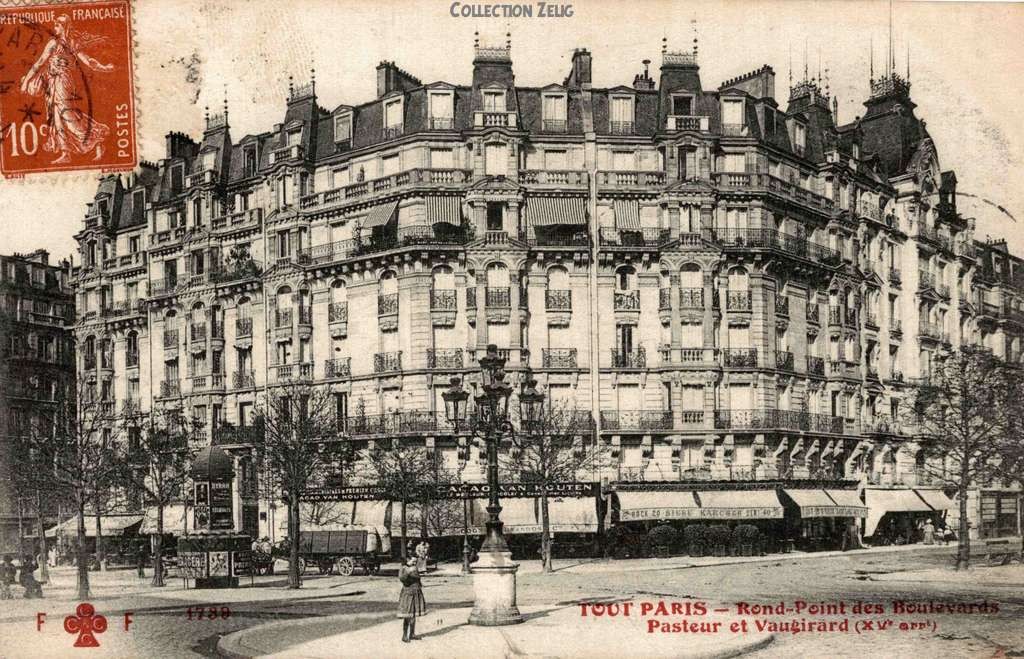 1739 - Rond-Point des Boulevards Pasteur et Vaugirard