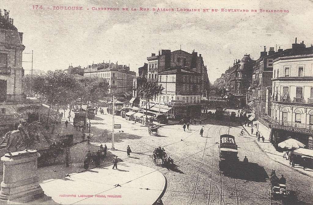 174 - Carrefour de la Rue Alsace-Lorraine et Boulevard de Strasbourg