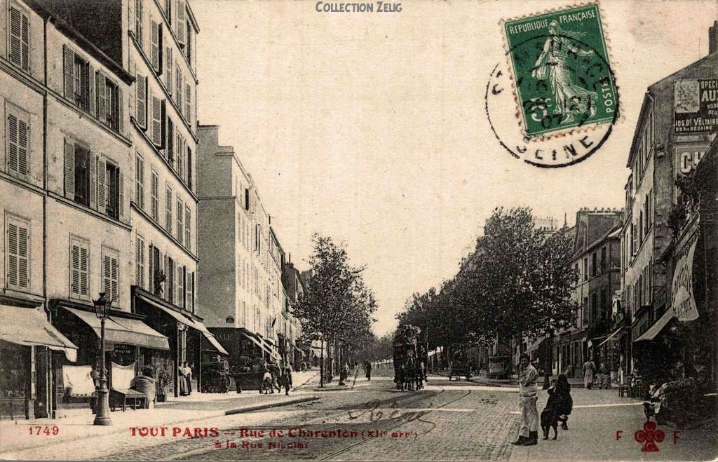 1749 - Rue de Charenton à la Rue Nicolaï