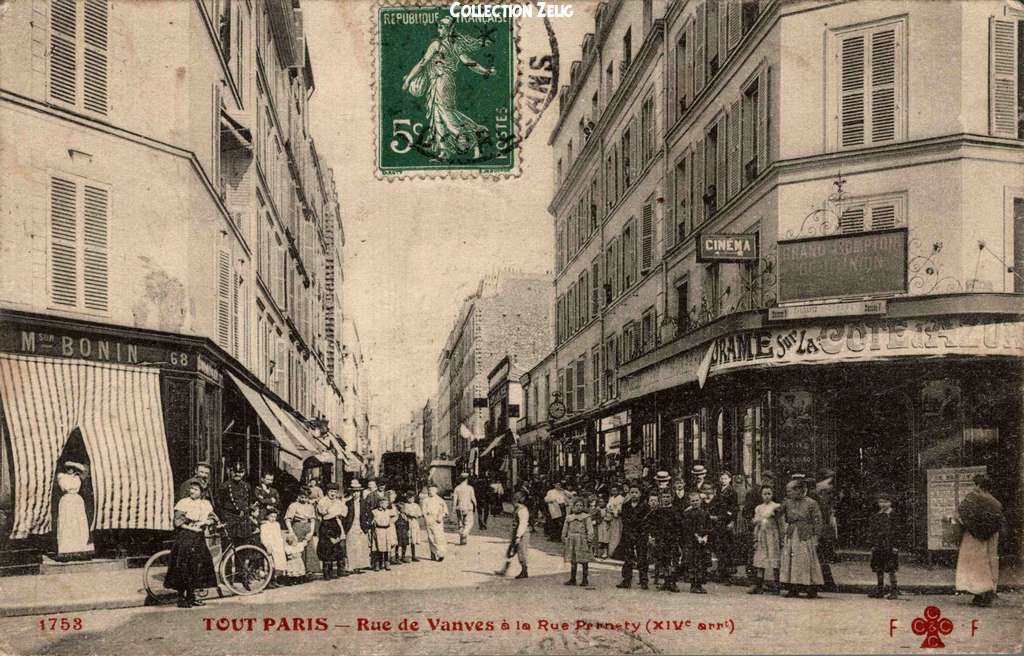1753 - Rue de Vanves à la Rue Pernety