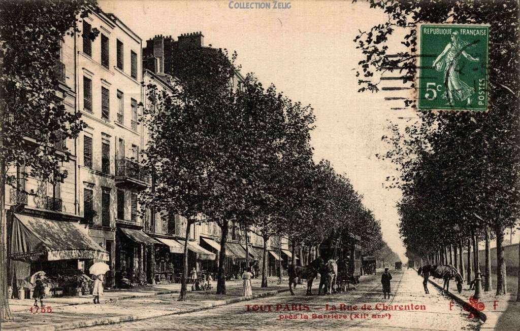 1755 - La Rue de Charenton près la Barrière