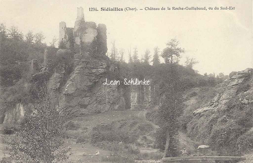 18-Sidiailles - Château de la Roche-Guillebaud (Auxenfans 1294)