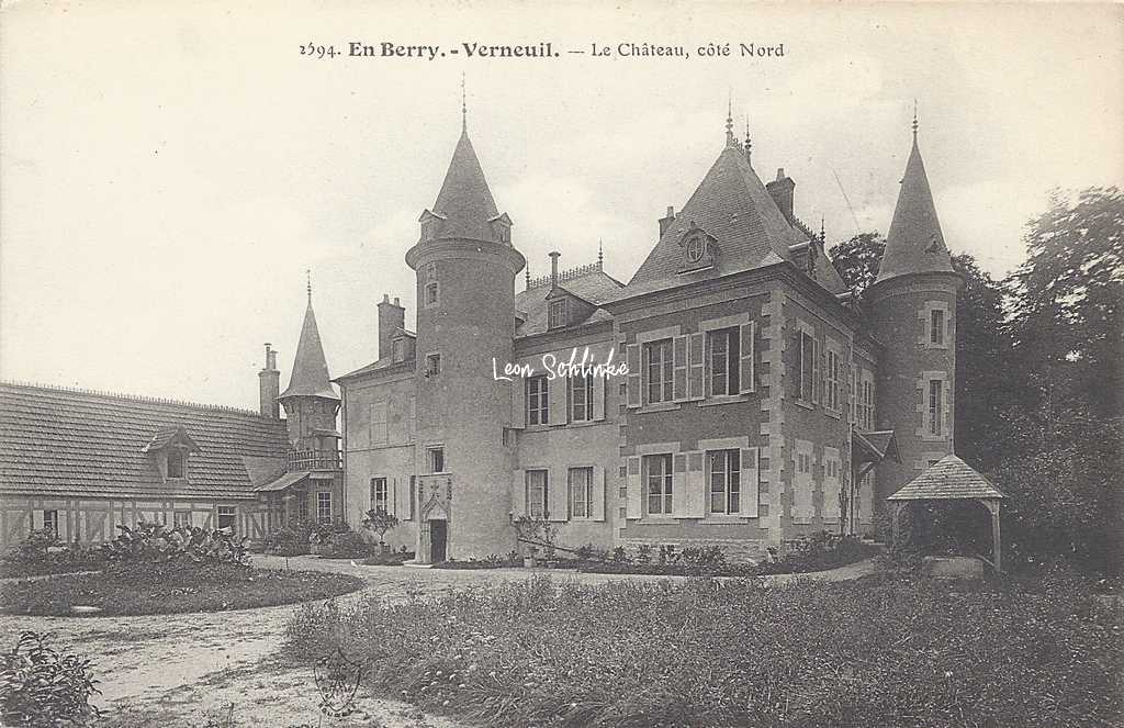 18-Verneuil - 2594 En Berry Auxenfans - Le Château