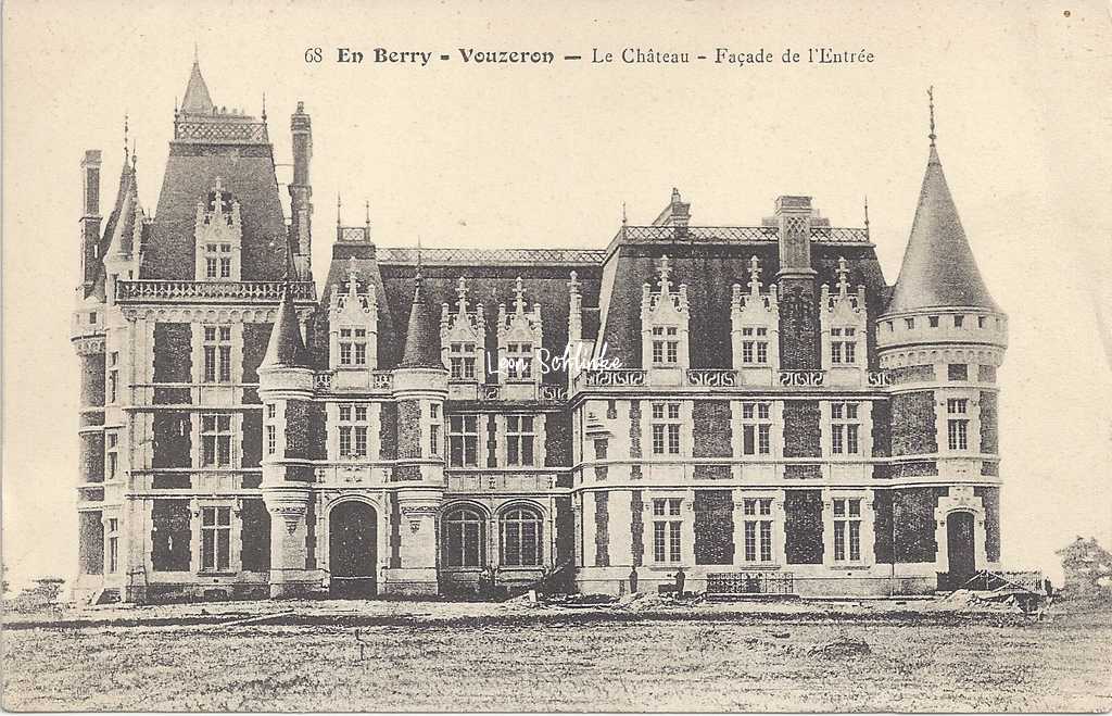 18-Vouzeron - 68 En Berry Auxenfans - Le Château