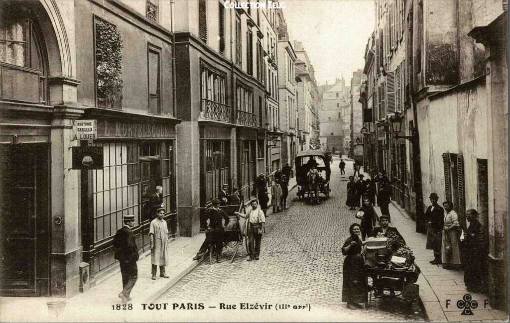 1828 - Rue Elzévir