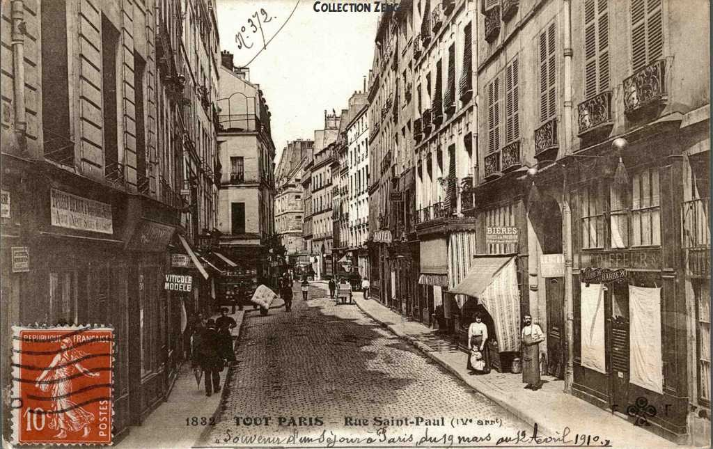 1832 - Rue Saint-Paul