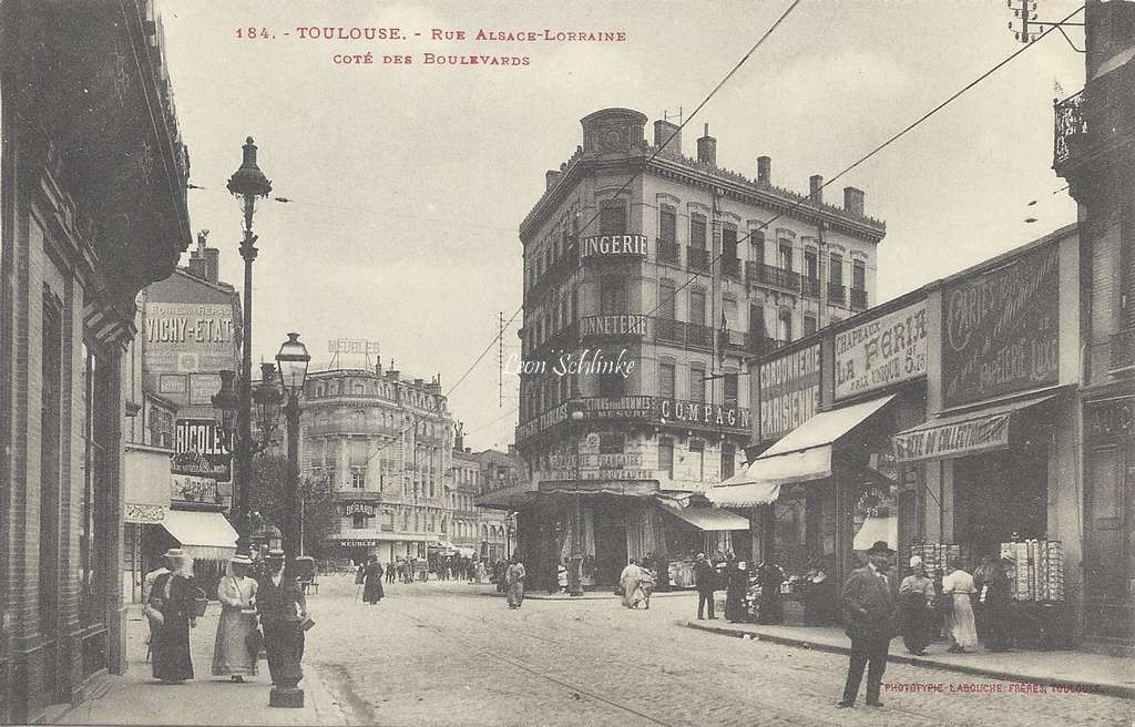 184 - Rue Alsace-Lorraine - Côté des Boulevards