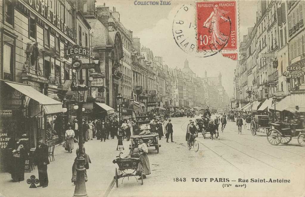 1843 - Rue Saint-Antoine