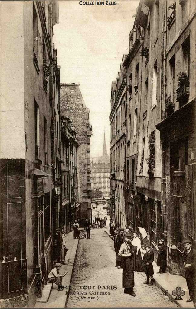 1847 - Rue des Carmes