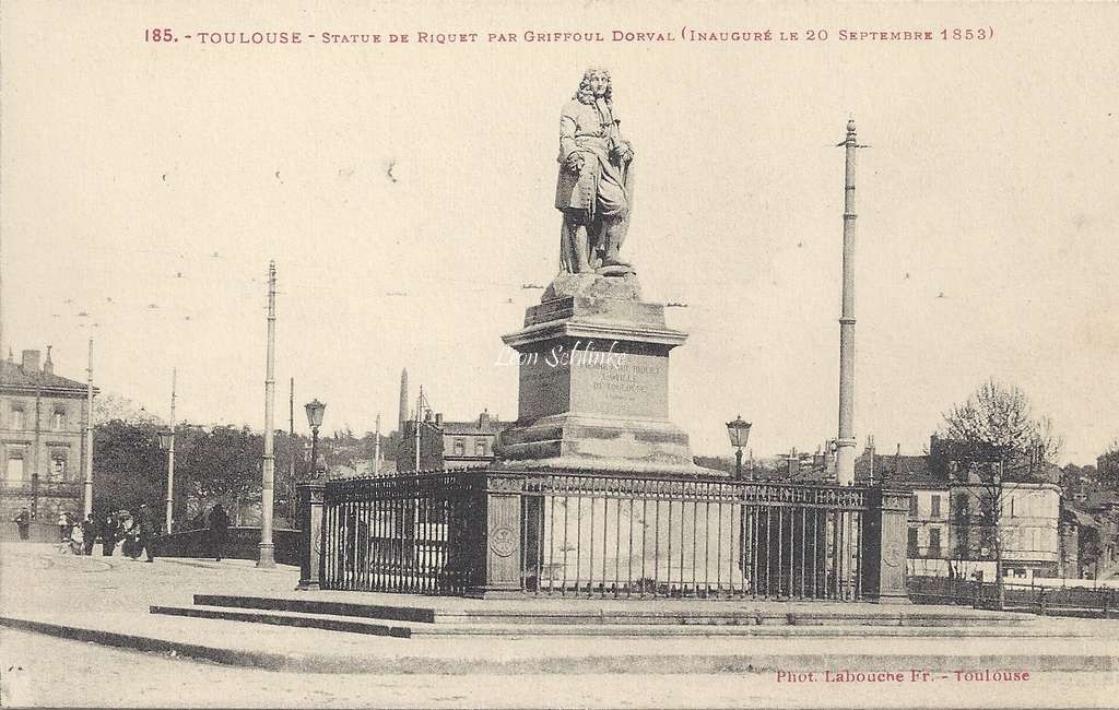185 - Statue de Riquet par Griffoul-Dorval