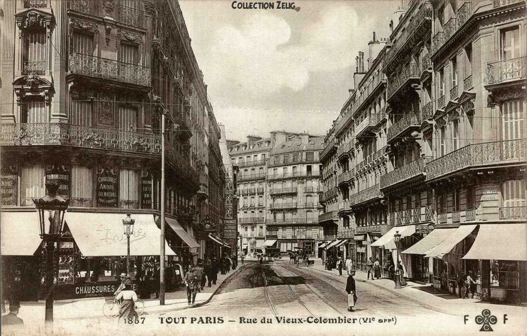 1857 - Rue du Vieux-Colombier