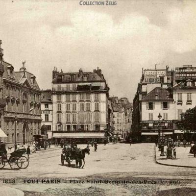 1858 - Place St-Germain-des-Prés