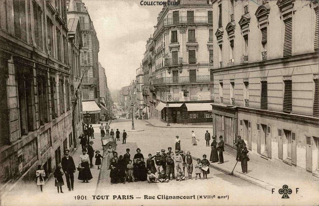 1901 - Rue Clignancourt