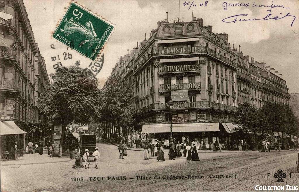 1908 - Place du Château-Rouge