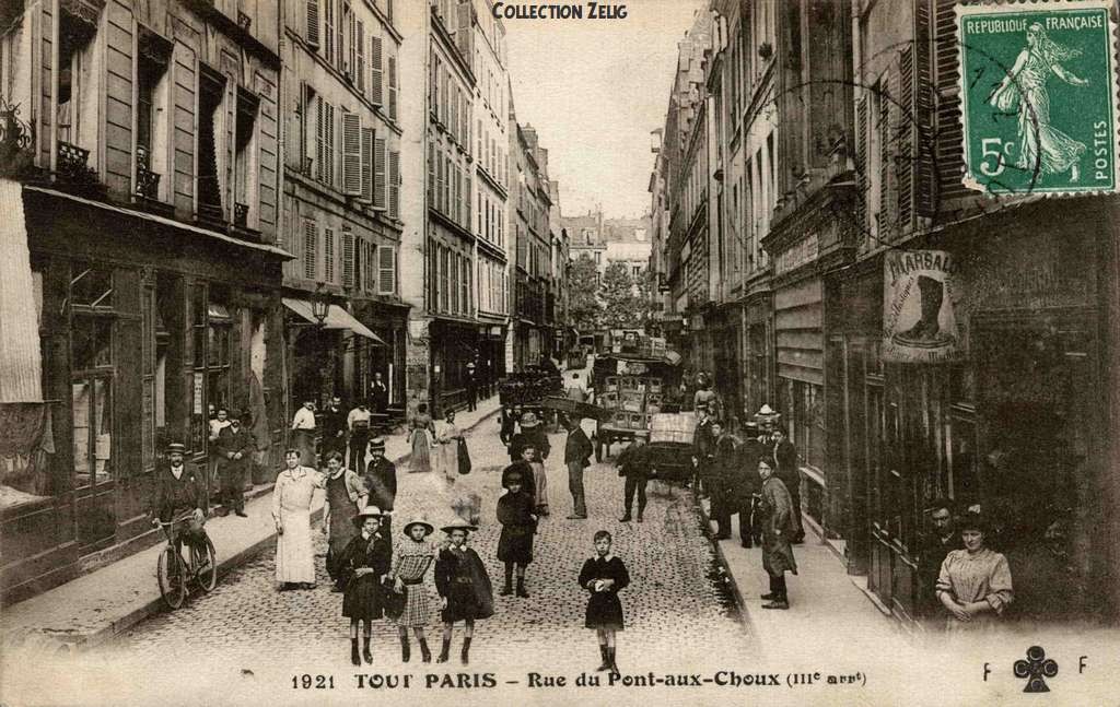 1921 - Rue du Pont-aux-Choux