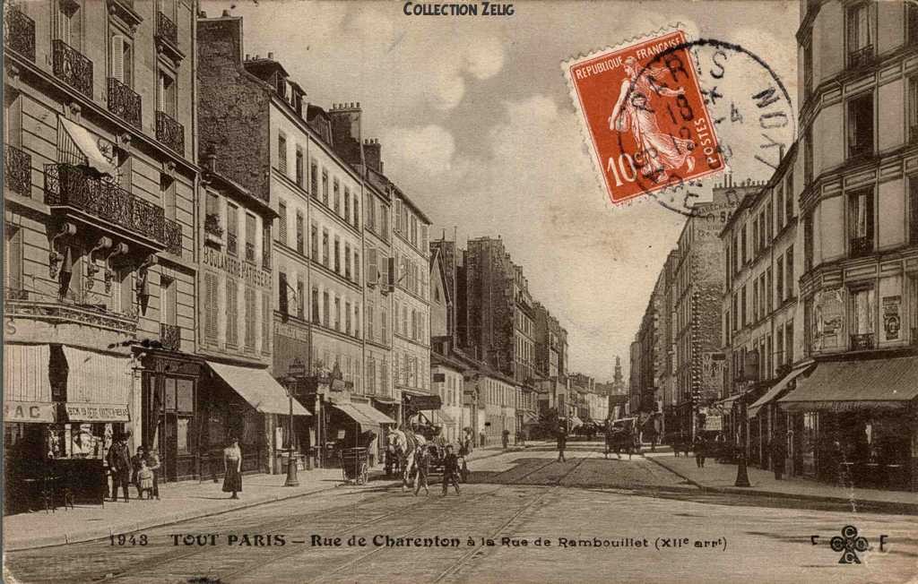 1943 - Rue de Charenton à la Rue de Rambouillet
