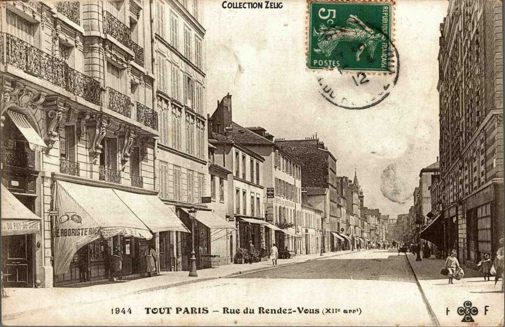 1944 - Rue du Rendez-Vous