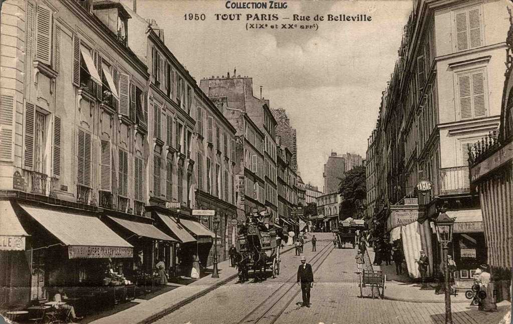 1950 - Rue de Belleville