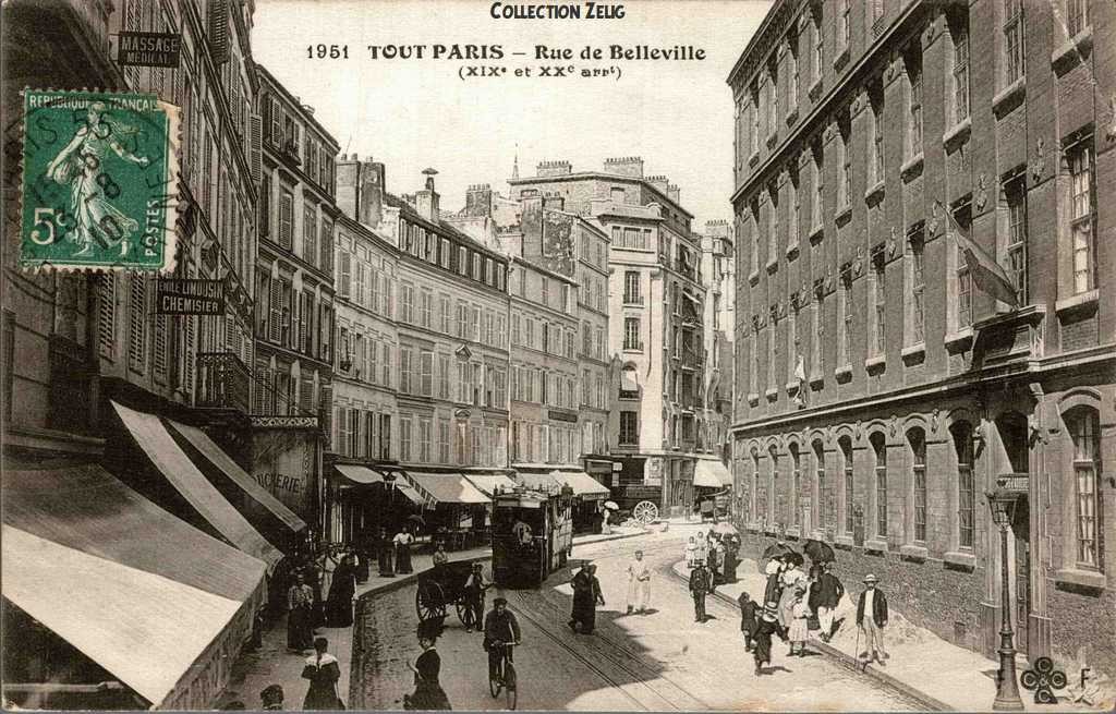1951 - Rue de Belleville