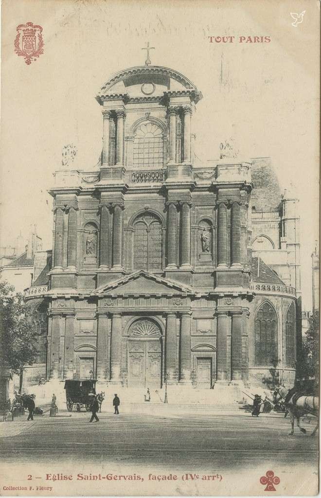 2 - Eglise St-Gervais - La façade