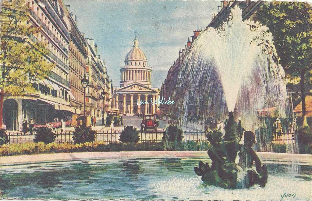 20 - Place Edmond-Rostand, rue Soufflot, Panthéon