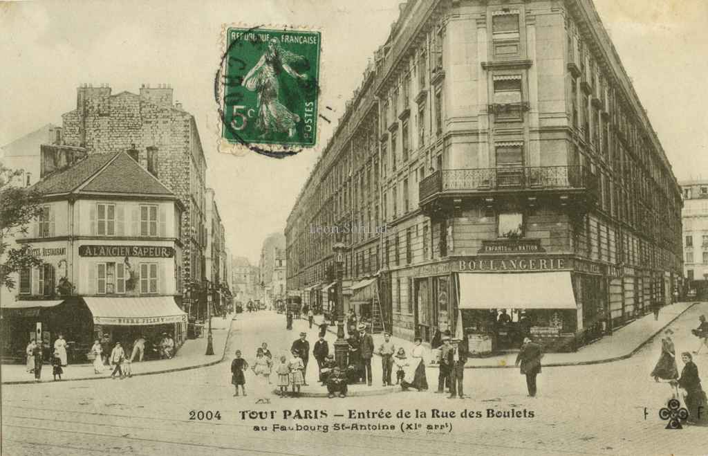 2004 - Entrée de la Rue des Boulets