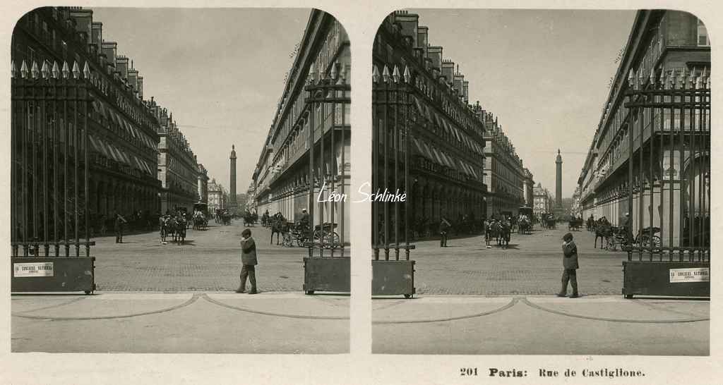 201 - Paris - Rue de Castiglione