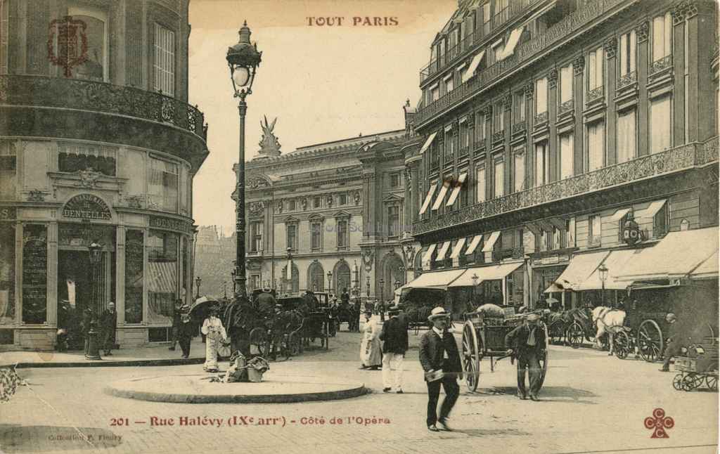 201 - Rue Halévy - Côté de l'Opéra